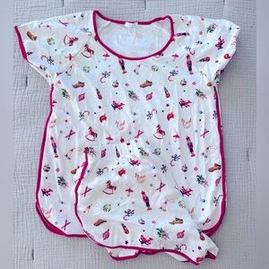 LAKE Christmas Pima Shorts Set